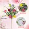3 Bundles Artificial Flowers for Decoration Faux Roses Bouquet with Daisies Fake Silk Floral Arrangement for Home Kitchen Table Vase Party Spring Wedding Decor (19.6in)